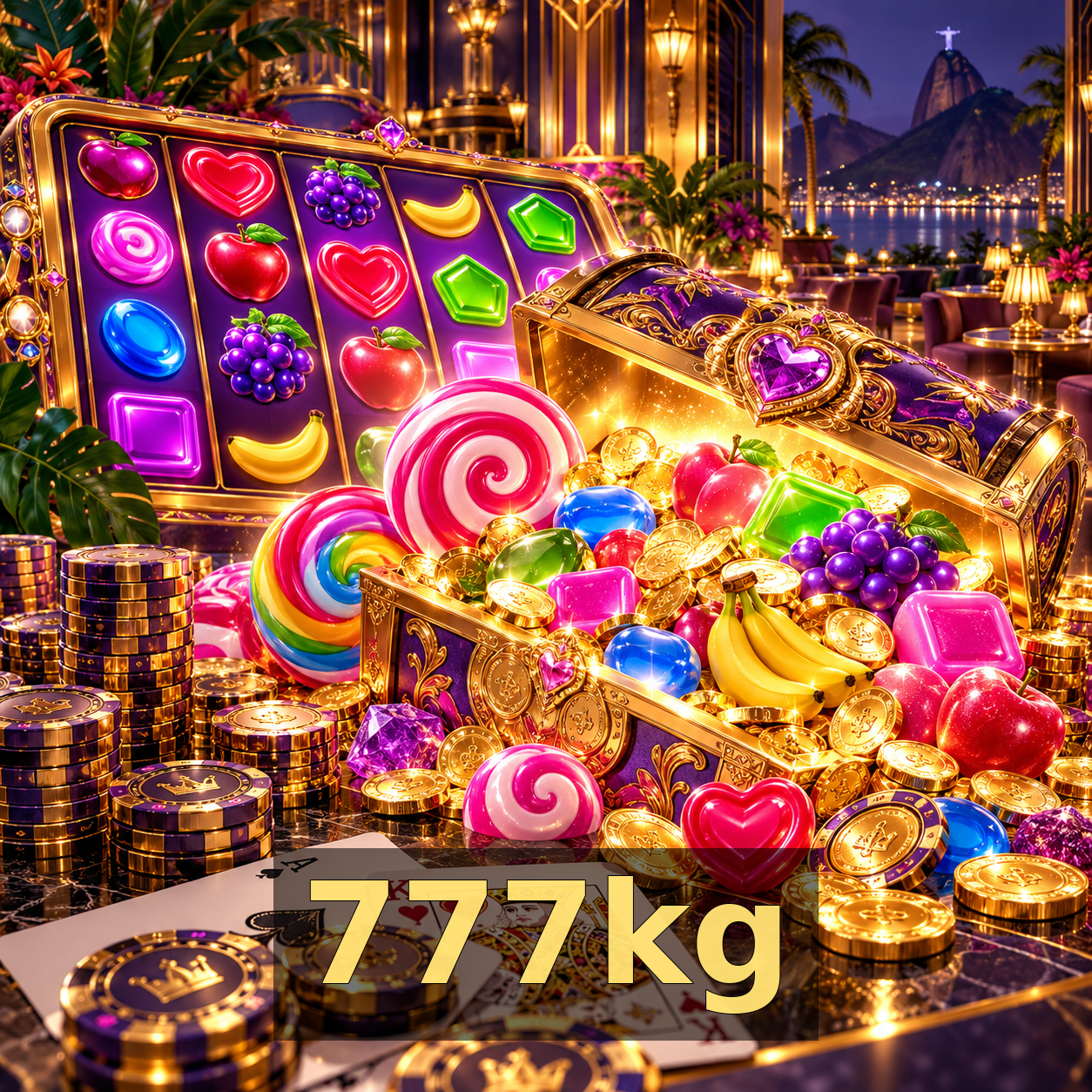 Jogos e entretenimento 777kg — destaque 1